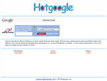 Tablet Screenshot of hotgoogle.com